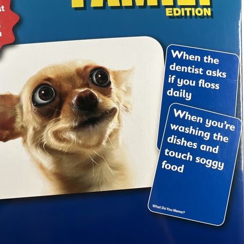 WHAT DO YOU MEME? Family Edition: Brand New Factory Sealed - For ages 8 and up! - Picture 11 of 20