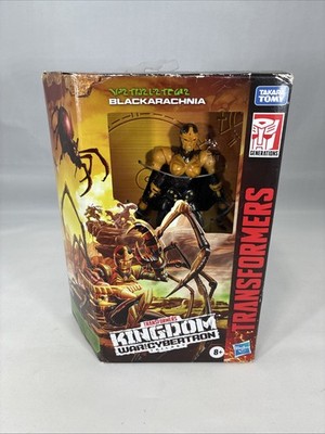 2020 Hasbro Transformers Kingdom Deluxe Class WFC-K5 Blackarachnia New Sealed