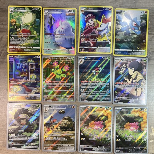 Lot Of x12 Scarlet & Violet Sw/sd Special Illustration Rare Holo Pokémon Card