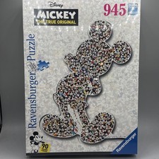 Disney - Mickey Mouse Shaped 945 Piece Jigsaw Puzzle New Sealed