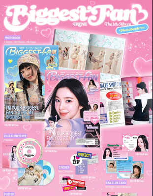 .cute!! BEST ALBUM TYPE-B 哀 Red Velvet IRENE Biggest Fan 1st Full Album Photobook Ver (YOU'RE