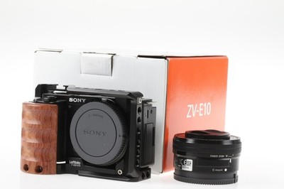 SONY ZV-E10 mit E PZ 16-50mm OSS - spiegellose Digitalkamera - SNr: 6531524