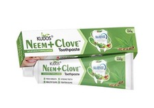 Kudos Neem Clove Toothpaste 100G Slightly Damaged Box SEALED Exp 06/2027