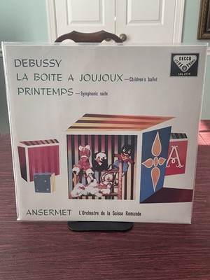 Debussy La Boite, Printemps LP Decca/Speakers Corner SXL 2136 HEAR Ansermet