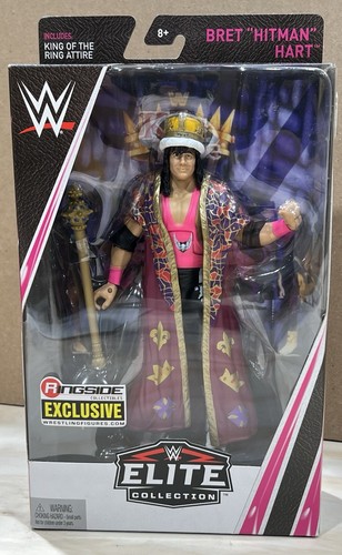 BRET The Hitman Hart King of the Ring WWE ELITE 2017 Ringside Exclusive NIB