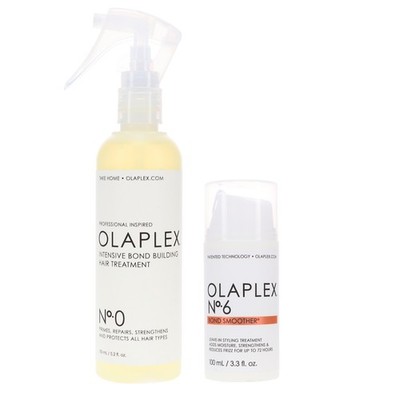 Olaplex No.0 Intensive Bond Building Treatment 5.2 oz & No. 6 Bond Smoother