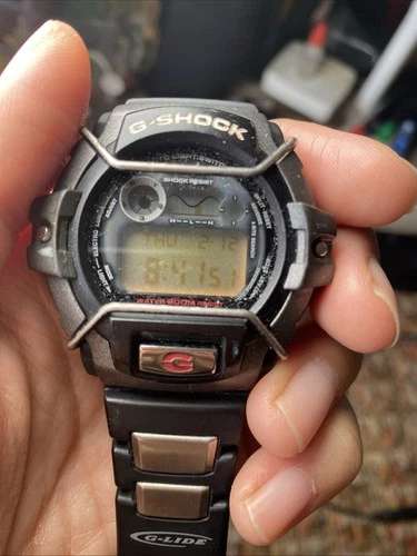 CASIO GL-121 G-Shock Marine Nautical Green Vintage 1990’s G-Lide  Works !