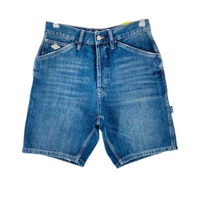 SUPERDRY Hommes Bleu Regular Large Coupe Denim Cargo Shorts W29 - Photo 1/4