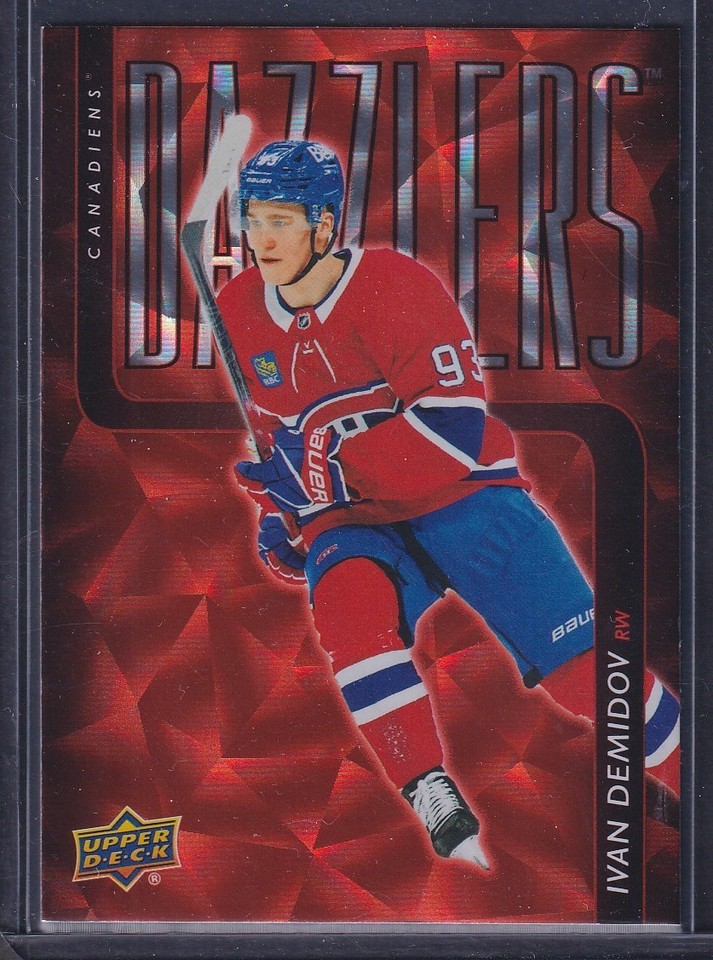 IVAN DEMIDOV - 2025 Upper Deck Dazzlers ORANGE #DZ-18 | eBay