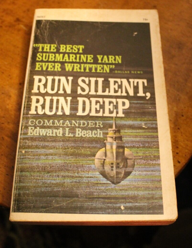 Run Silent, Run Deep ~ Edward L. Beach ~ 1968 Pocket PB 13PR