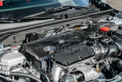 CARBON FIBER Engine Valve Cover For 17-Up Honda Civic FK8 Type-R