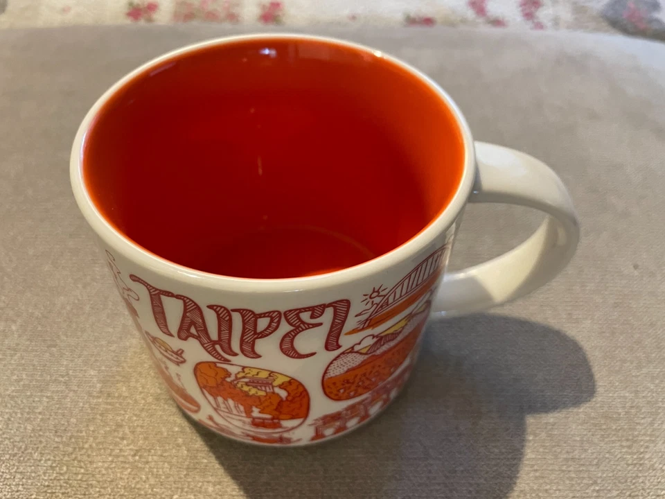 Taza de café Starbucks Taipei, Taiwán 14 oz / Nueva en caja Foto 2 de 2