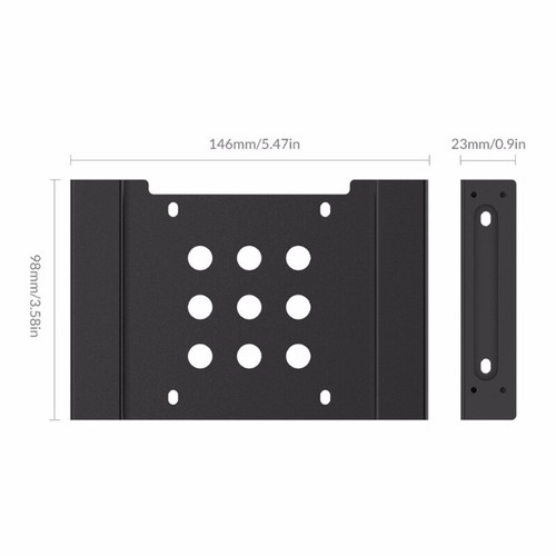 2.5inch or 3.5inch to 5.25inch HDD Mounting Bracket Adapter Mount Metal Bracket - Afbeelding 8 van 8