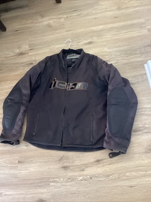 Hooligan2 Stealth Icon Women's Motorcycle Jacket XL  Long Sleeve Black Polyester