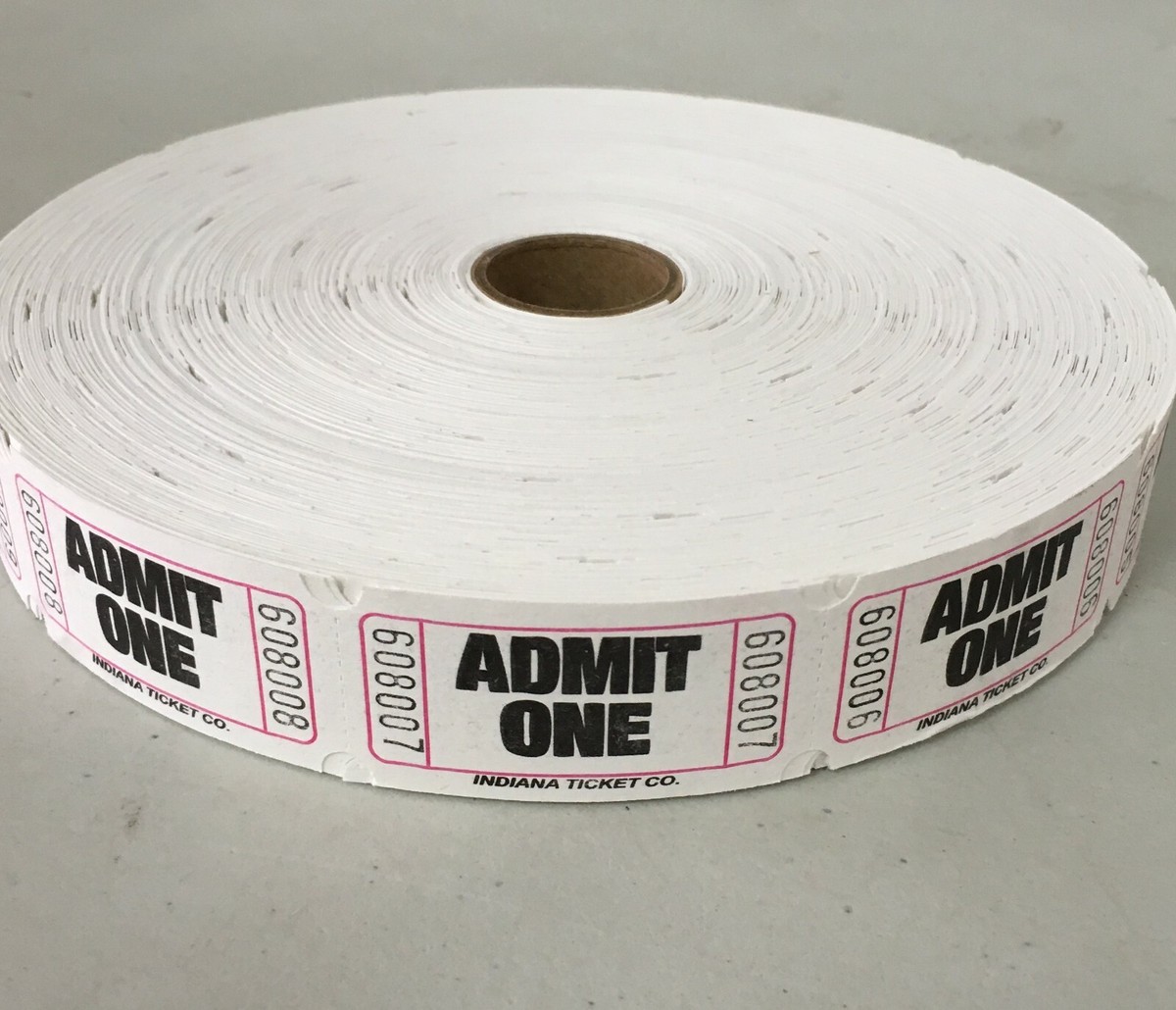 Indiana Ticket Co. Rotolo Di Biglietti Per Birra – 2000 Tagliandi 1x2 Pollice, Numerati Consecutivamente, Colore Blu - 5