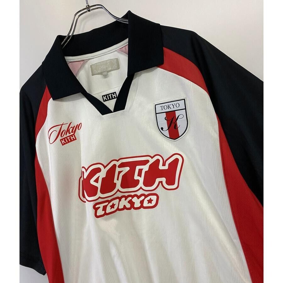 Kiss 24SS KITH TOKYO Soccer Jersey T Shirt Men's Size XL Kiss 24SS KITH TOKYO Soccer Jersey T Shirt Men's Size XL