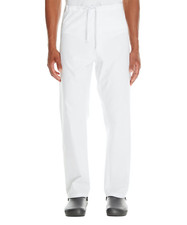 Harriton Adult Unisex Restore Nursing Scrubs Bottom White Size XXS