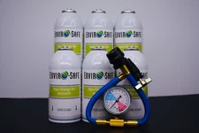 R1234YF Dye Charge, 1234yf, case of 6 (4 oz) Economy Charging Gauge