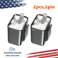 Adjustable LED Flasher Relay Turn signal Blinker Light for Suzuki Motorcycle 2x