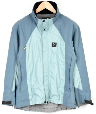 Haglofs Gore-Tex Jacke Damen XS Netzfutter Polyamid Reißverschluss Wandern