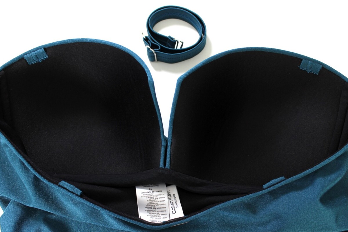 CALVIN KLEIN Shirred TC One PC Swimsuit Size 16 Cypress CALVIN KLEIN Shirred TC One PC Swimsuit Size 16 Cypress