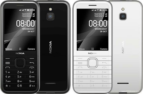 Teléfono inteligente Nokia 8000 Dual SIM WIFI 4 GB + 512 MB desbloqueado de fábrica 4G/LTE GSM KaiOS - Imagen 2 de 15