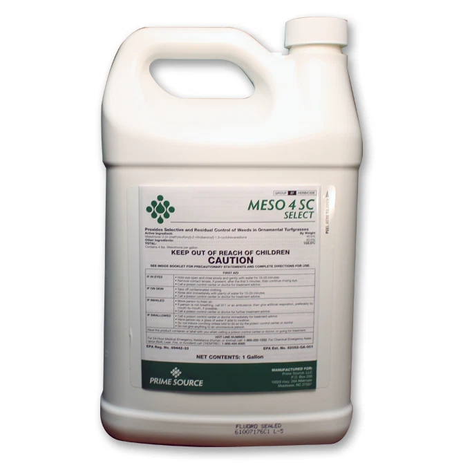 Meso 4SC Select - 1 Gallon - 40% Mesotrione NO SALES CA