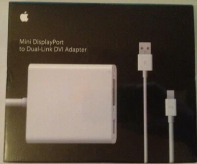 Apple Mini DisplayPort to Dual-Link DVI Adapter MB571Z/A - Adaptateur - Photo 1/4