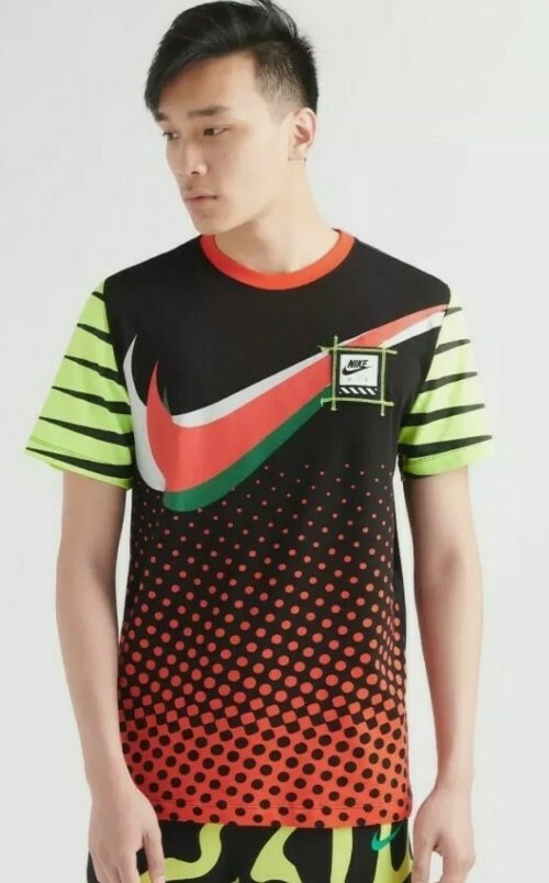 🆕 Nike Men's Gel Retro Future Tee Short Sleeve T-shirt SWOOSH