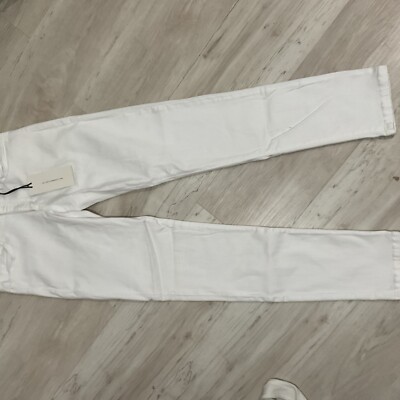 Flying Monkey white Straight Leg Jeans size 29 Made In USA EUC
