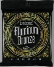 NEW Ernie Ball 2568 Aluminum Bronze Acoustic Strings, .011-.052 Light