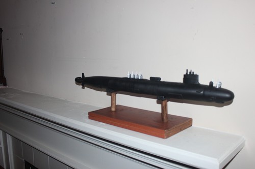 USS Arizona (SSN-803) VA Class Block V SSGN Sub 1:200 scale with Missile Launch - Picture 7 of 26