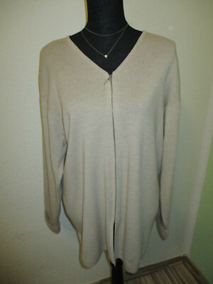 Fabiani cardigan size L (44) beige very nice!