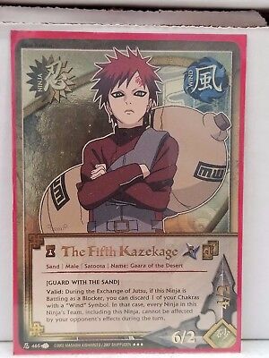 Naruto The Fifth Kazekage N-465 "Guard with the Sand" Super Rare Near Mint 