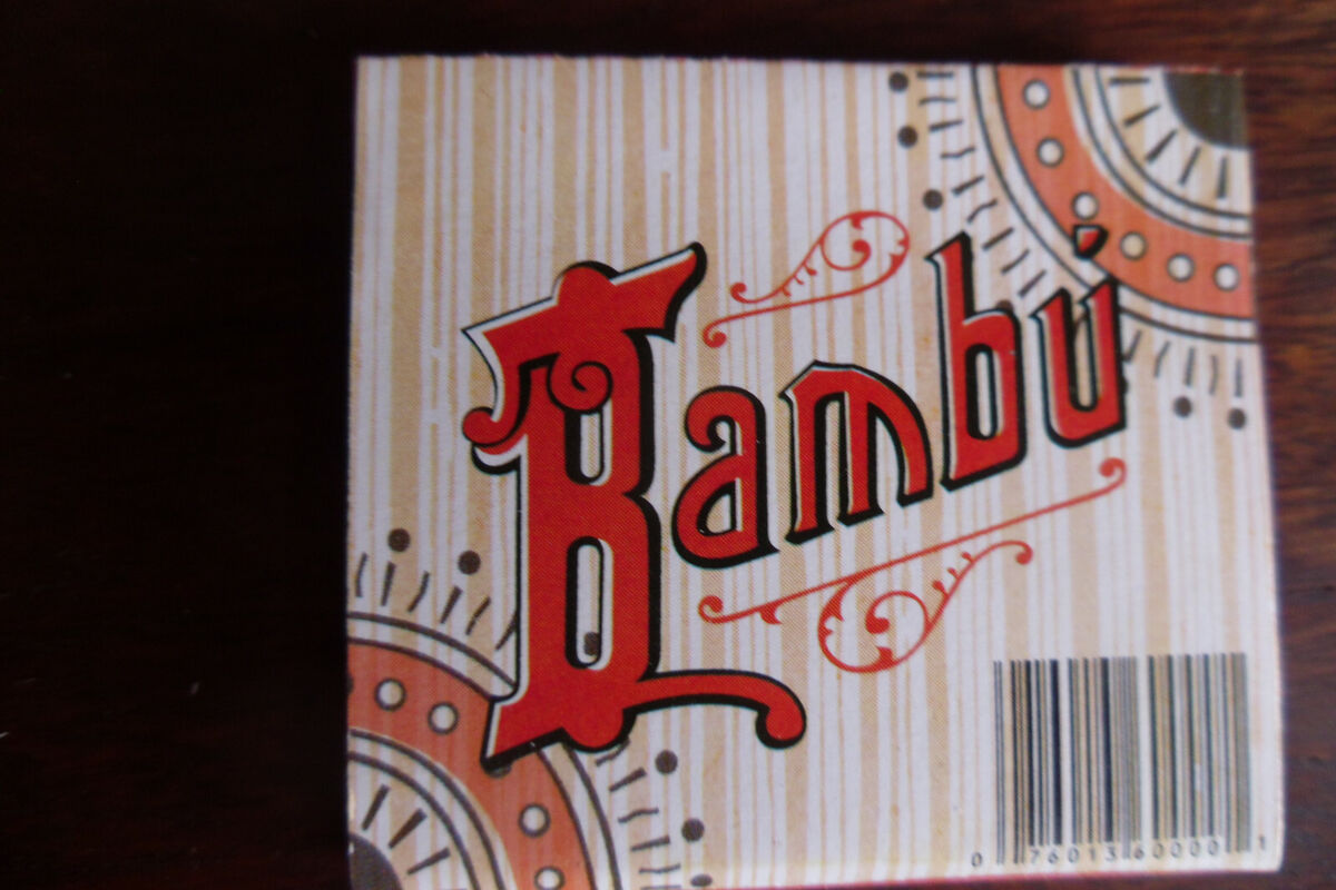 LOT 6 PIECES NOS BAMBU VINTAGE METAL CASE & 5 NEW PACKS LOT 6 PIECES NOS BAMBU VINTAGE METAL CASE & 5 NEW PACKS