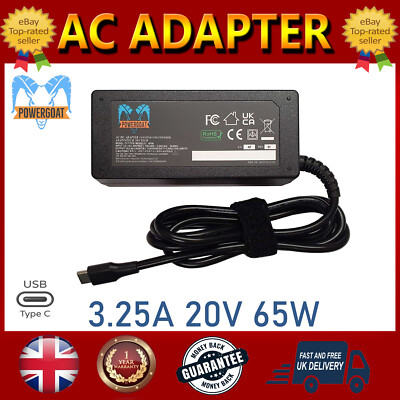USB-C-NETZTEIL FÜR HP SPECTRE FOLIO 13-AK0015NR AK0002SAPSU 65 W (20 V, 3,25 A)