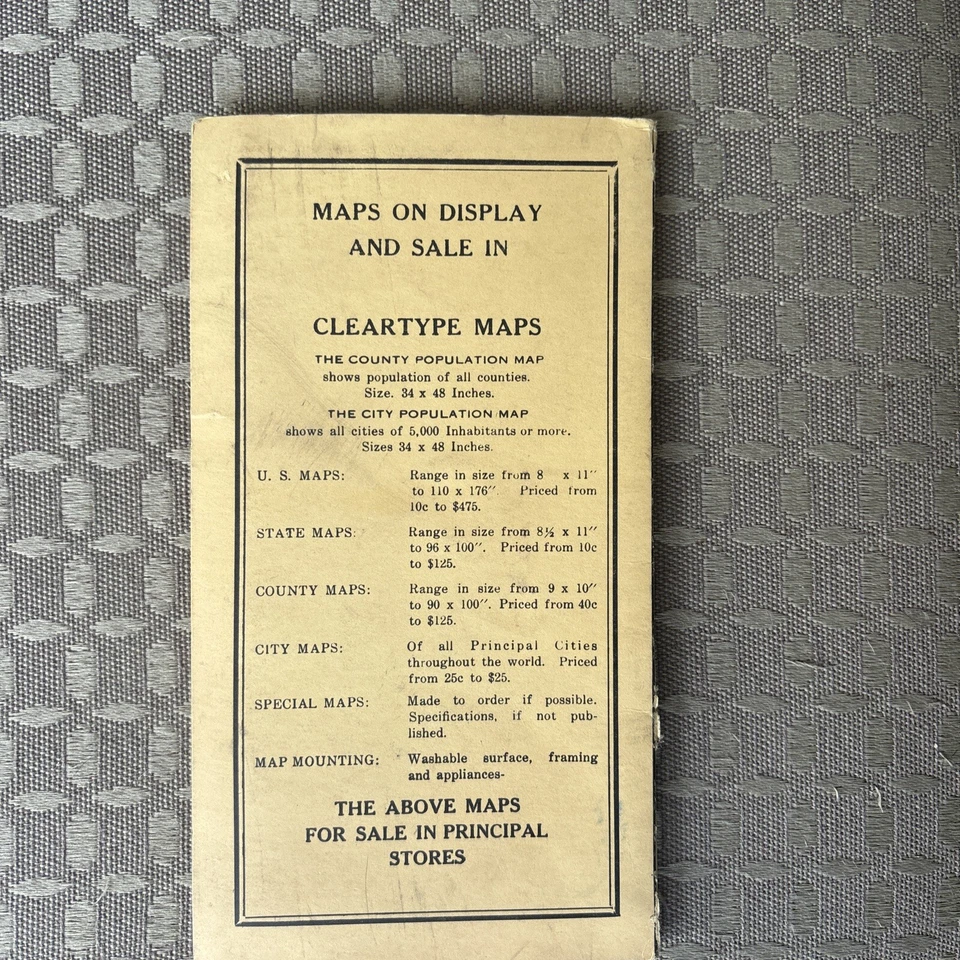 Cincinnati 1935, Covington y Newport - mapa de Wagner - revisado - J 8551 Foto 3 de 4