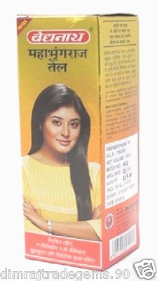 Baidyanath Herbal Mahabhringaraj Oil 100ml Herbal oil for the growth of hair 