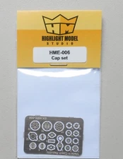 1/24-1/25 Caps Set Fuel Oil Radiator 1:24 1:25 HIGHLIGHT MODEL CAR Part 6