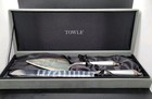 TOWLE Knife Server Slicer Stainless Steel Cutlery Set Patina Velvet Box