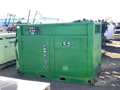 1 USED SULLAIR LS20 LUBRICATED ROTARY SCREW COMPRESSOR 103HP ***MAKE OFFER***