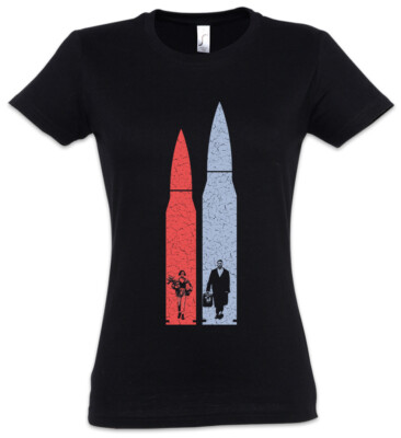 L & M Women T-Shirt Leon Mathilda Bullets Bullet The Fun Professional Movie Film