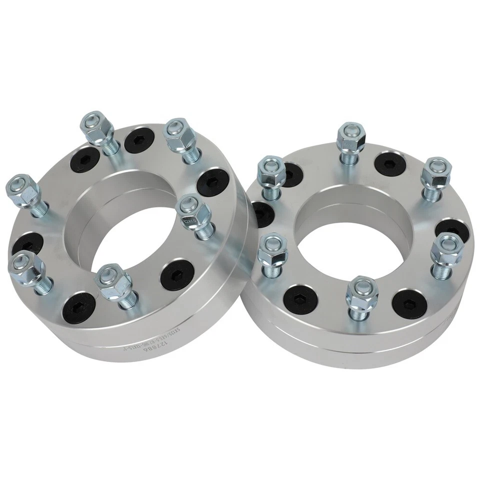 4 pcs 2" Wheel Adapters 5x135 to 6x5.5 For Ford F-150 5 Lug to 6 Lug 1997-2003 Foto 2 de 4