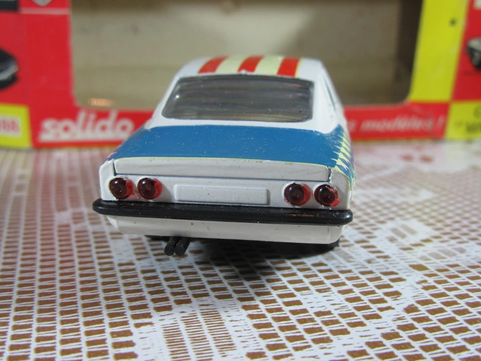 A331 Vintage 1971 Solido 188 France Opel Manta 1900 SR Aseptogyl 1:43 + Boite - Photo 4/4