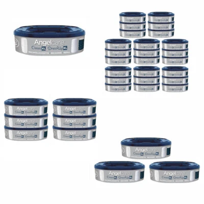 Angelcare Nachfüllkassetten für Windeleimer Dress Up XL und Classic XL