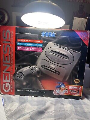 Sonic 2 Sega Genesis video game CIB nice condition