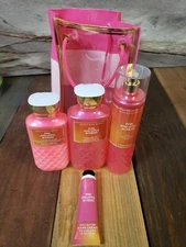 Bath & Body Works Pink Pineapple Sunrise Shower Gel Body Lotion Mist Hand Cream