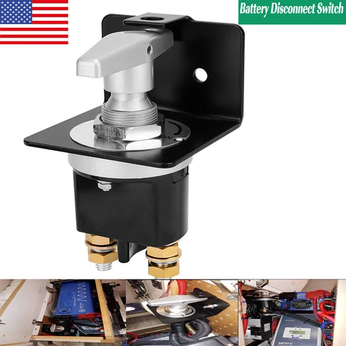 12V-36V Battery Kill Switch Disconnect Isolator Power Cut OFF Car Boat Marine RV - Picture 2 of 15