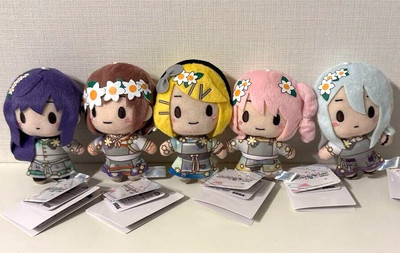 Project Sekai Colorful Stage Night Code at 25:00 Moreplus Mascot Set of 5