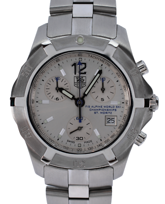 TAG Heuer 時計 RARE 2003 Tag Heuer 39mm Exclusive World Ski Championships 184/700
